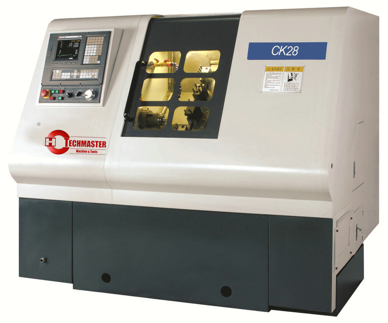 Petit type de lit incliné CNC Lathe CK32 / 300