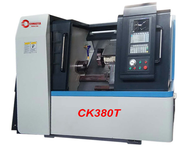  Lit horizontal incliné CNC Lathe CK380T