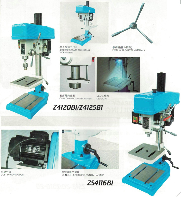 Machine de forage de qualité supérieure de la série B1 Z4125B1
