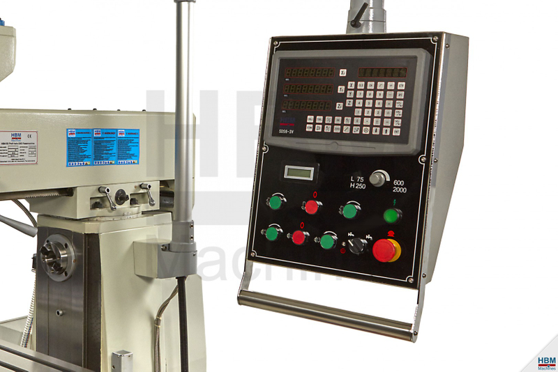 HBM 50 Profi vario dro freesmachine