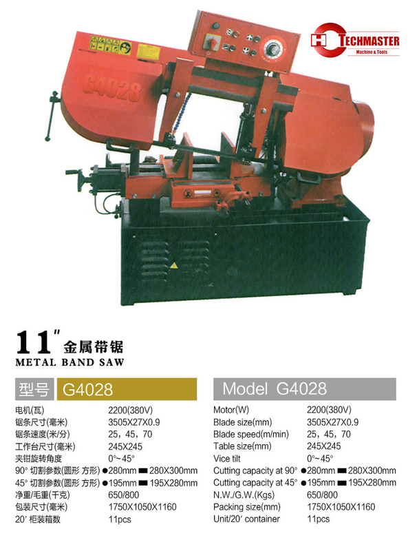 11 'Portable Band-SAW G4028