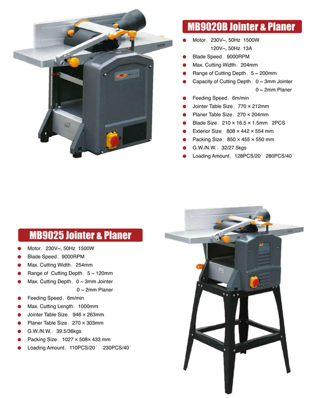 JOINTER MB9020B