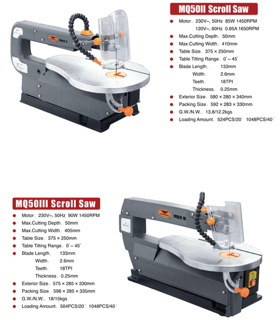 SCOL SAW MQ40- MQ50II- MQ50III