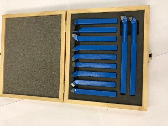 Drehmeissel-Set, 11-TLG, 12 mm