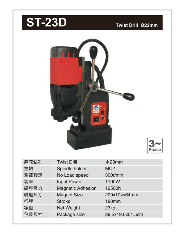 Drillage magnétique ST-23D