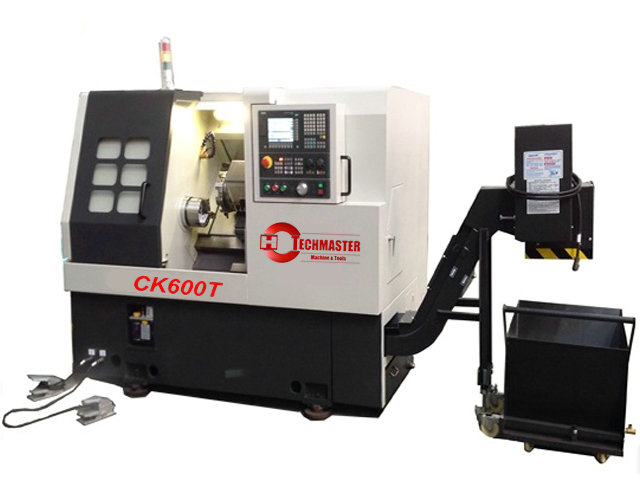  Lit horizontal sous littoral CNC Lathe CK600T