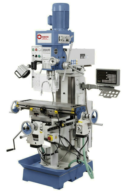 ZX7550CW Universal Mill Gear Drive avec lecture numérique à 3 axes,