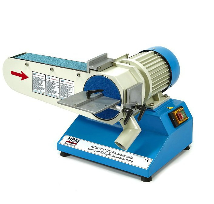 Lijadora de banda y disco Professional bds75 / bds75-2