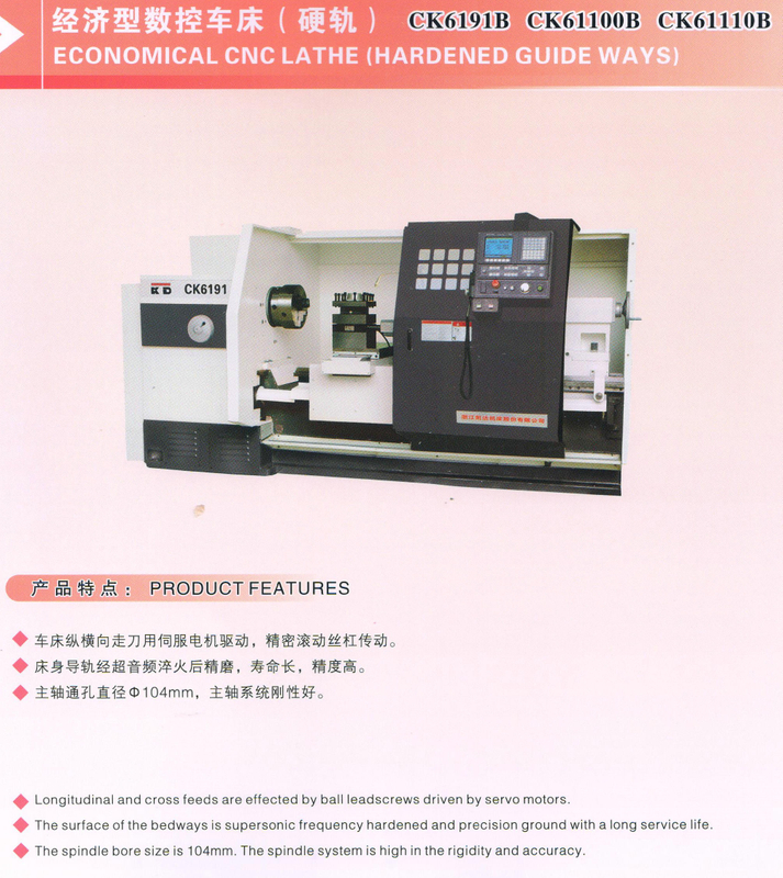 Lathe CNC économique (Worned Guide Ways)
