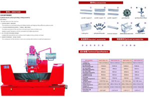 Machine de meuling de surface de la surface du cylindre 3M9735B