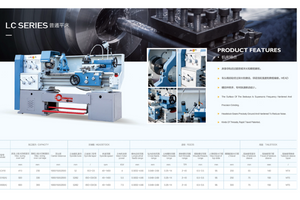 Lathe de moteur LC600 52 mm (80 mm) Bore alésage de la tête à tête