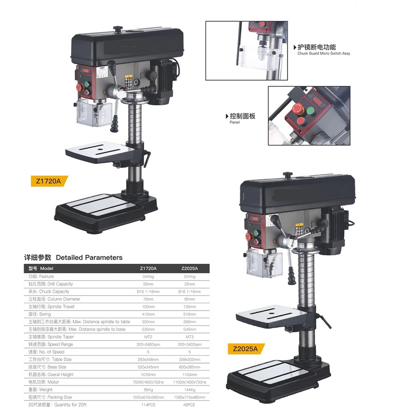 Machine à forte Z7120A / Z72025A 
