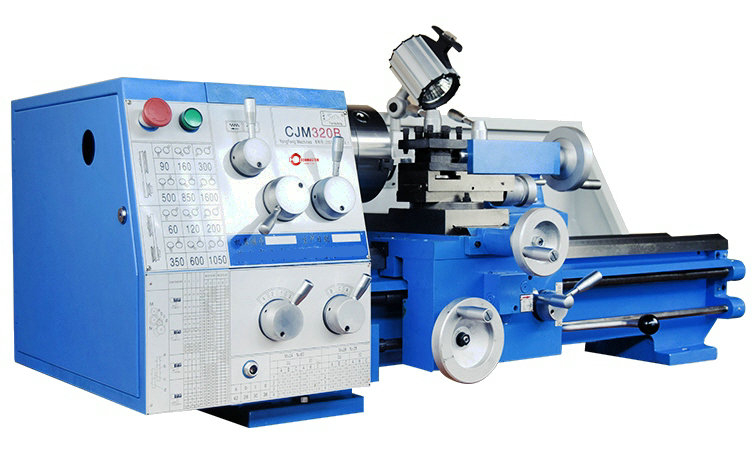 Lathe de vitesses de qualité 38 mm CJM320B / 750 mm 
