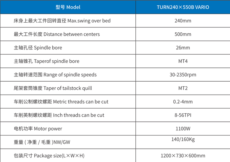 T250V -500 Moteur sans balais 