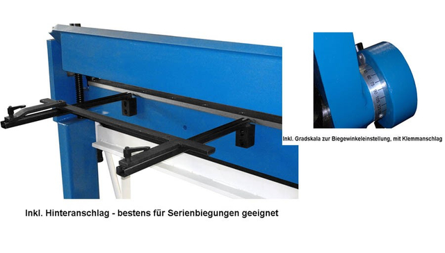 Machine pliante manuelle PSB 1020