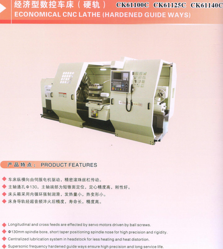 Lathe CNC économique (Worned Guide Ways)