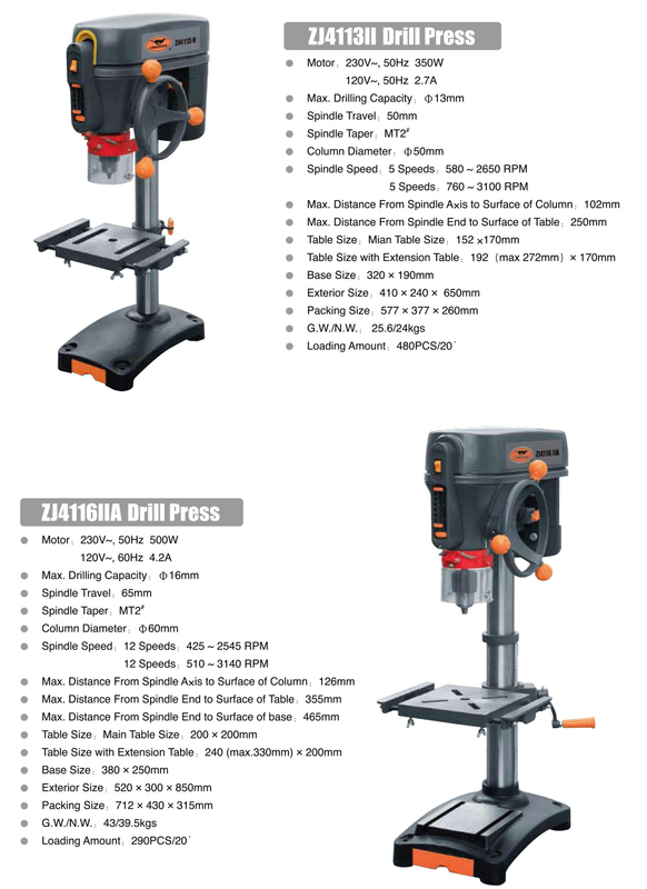 Drill Press ZJ4113II