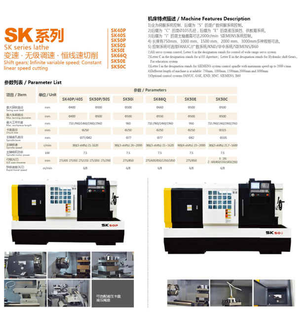  SK CNC Lathe 