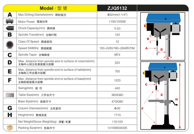 Princer de la forte ZJQ5132