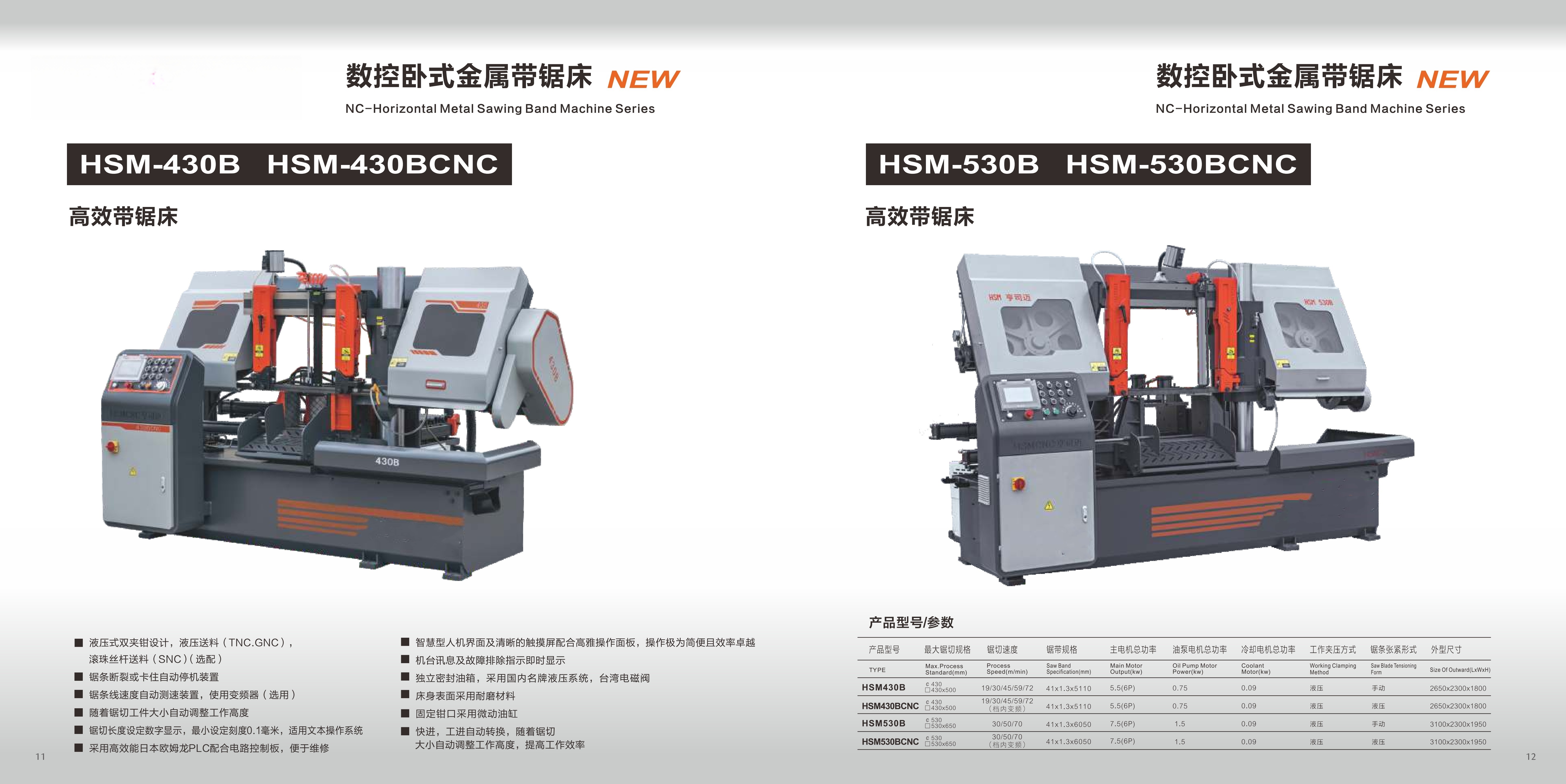 HSM430B; HSM-430BCNC; HSM-530B; HSM-530BCNC