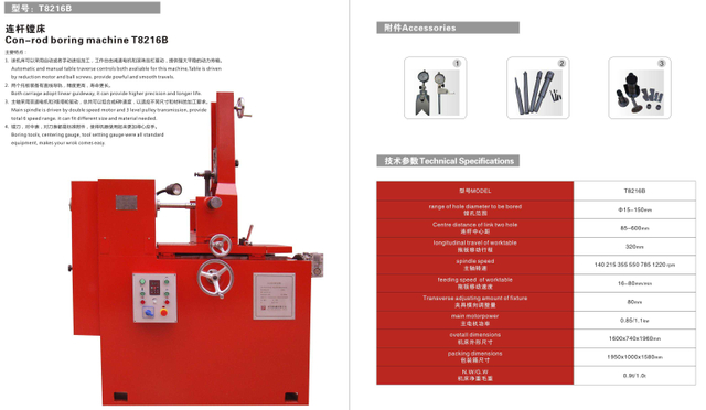 Cor-Rod Boring Machine T8216B