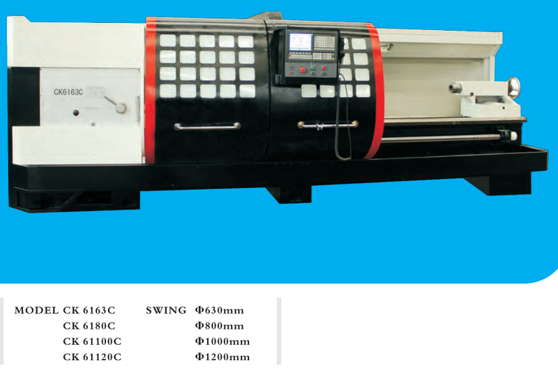 CNC Lathe CK6163C-CK6180C-CK61100C-CK61120C
