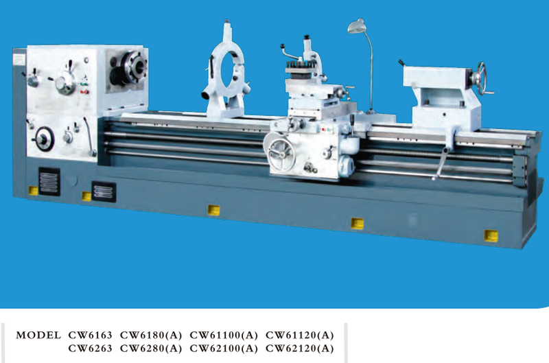  Lathe lourde CW6163 -CW6180A-CW61100A-CW61120A