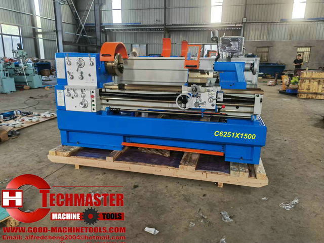 Lathe horizontal de qualité C6251 (80 mm)