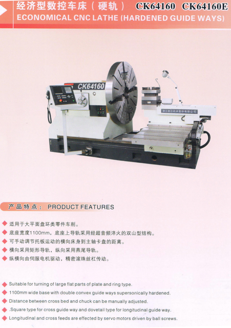 Lathe CNC économique (Worned Guide Ways)