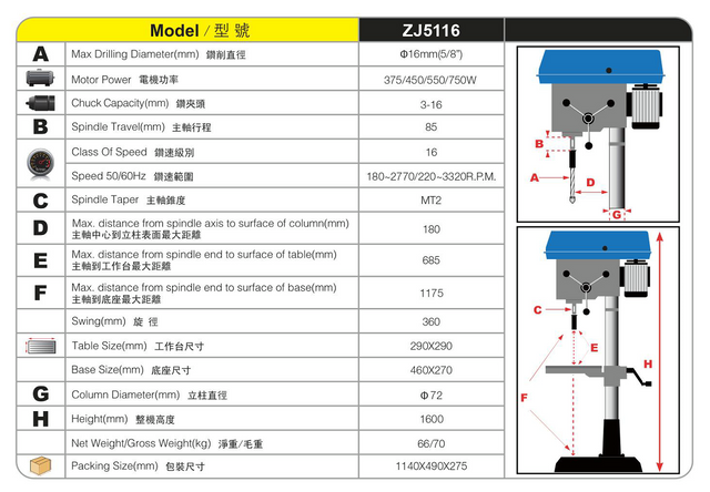 Princer de la forte ZJ5116