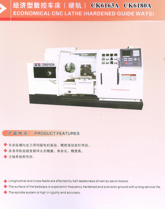 Lathe CNC économique (Worned Guide Ways)