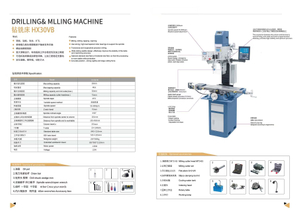 Forage et fraisage HX30V