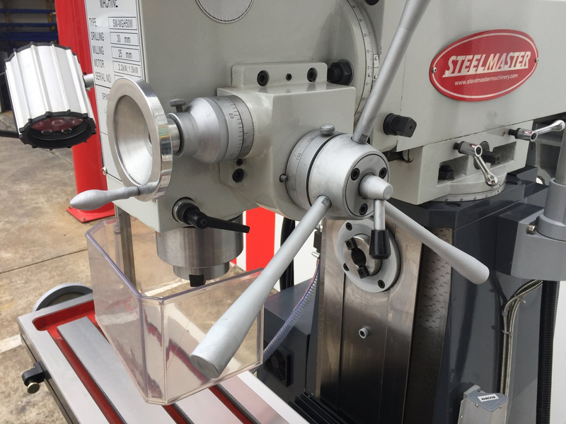 ZX7550CW Universal Mill Gear Drive avec lecture numérique à 3 axes,