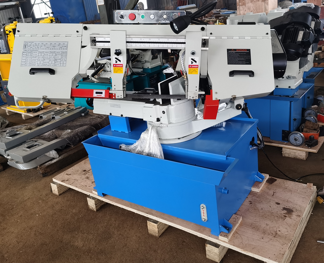 Sci de bande de coupe en métal de 10 pouces x 18 pouces avec base pivotante - scie à bande horizontale BS-1018R