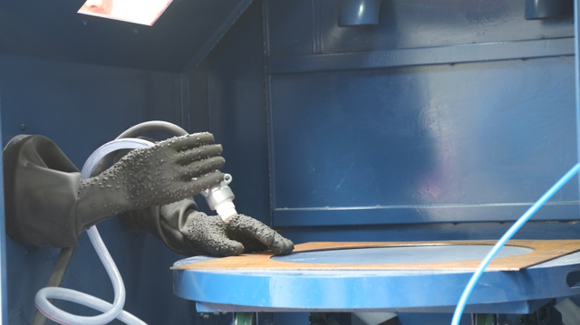 Mini équipement de dynamitage de vapeur sans poussière