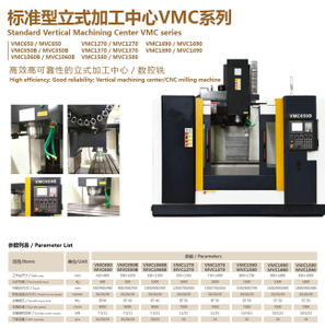 Série standard VMC Machinning Center VMC650 