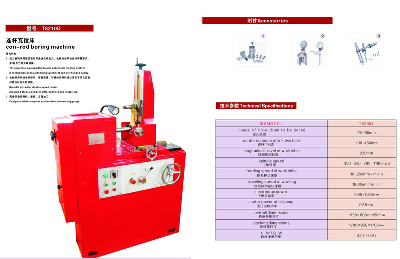 Cor-Rod Boring Machine T8210D