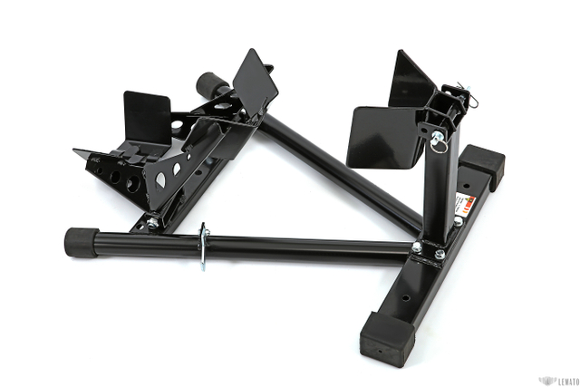 MotorFiets Inrijwielklem Modèle 1 Zwart