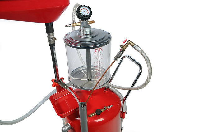 Un dissolvant olieopvangsysteem / olie