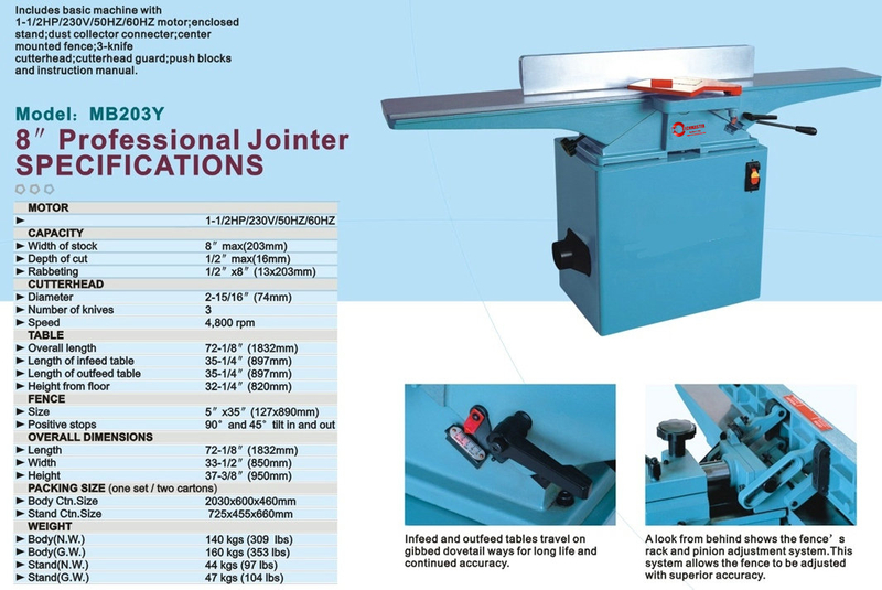 8 'Jointer professionnel