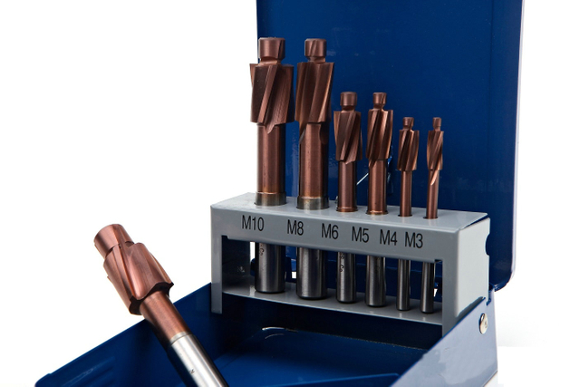 Delige HSS - 5% Cobalt Inbus Verzinkfrezenset